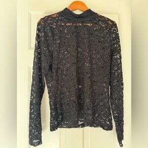 White House Black Market Lace Top
